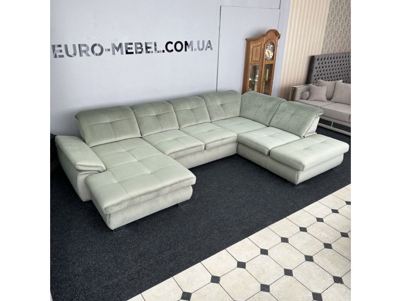 Великий новий диван в тканині Німеччина