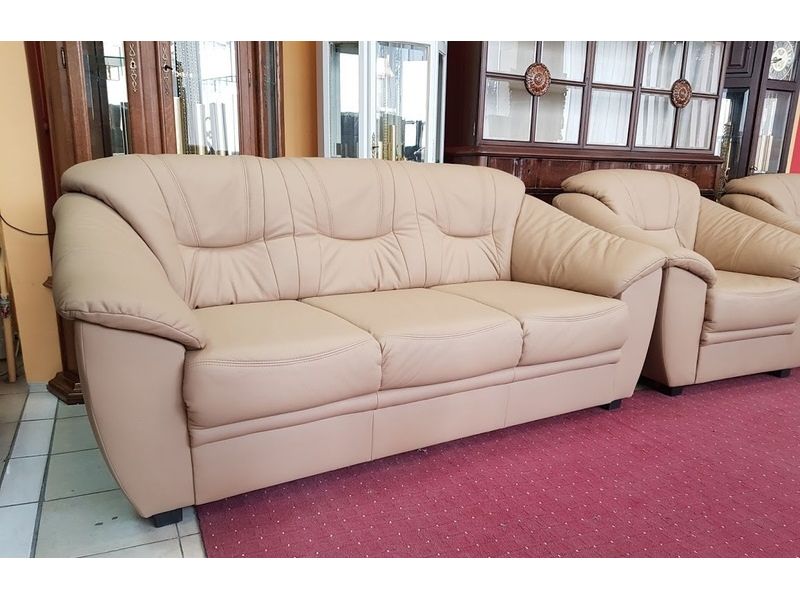 Новый комплект мебели 3+2+1 кожаный диван шкіряний диван