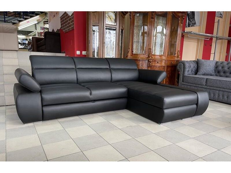 Новый кожаный диван раскладной диван угловой диван