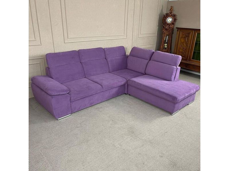 Угловой диван раскладной диван ниша для белья
